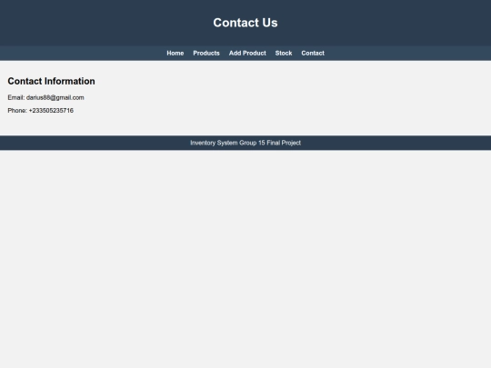 contact screenshot