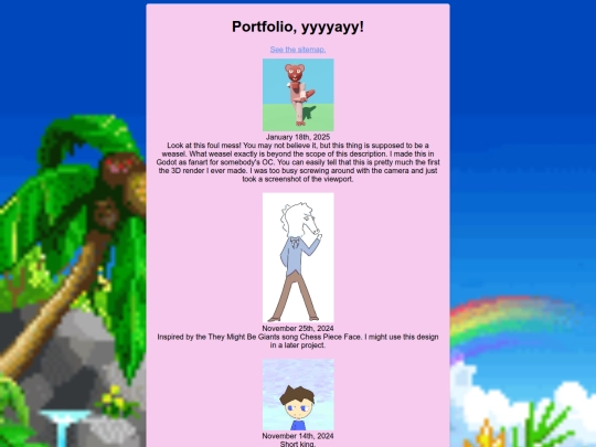 portfolio screenshot