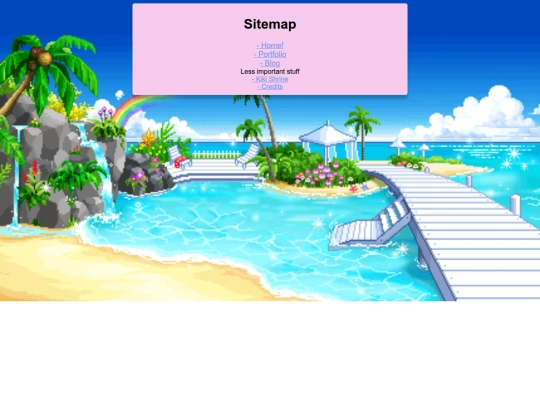 sitemap screenshot
