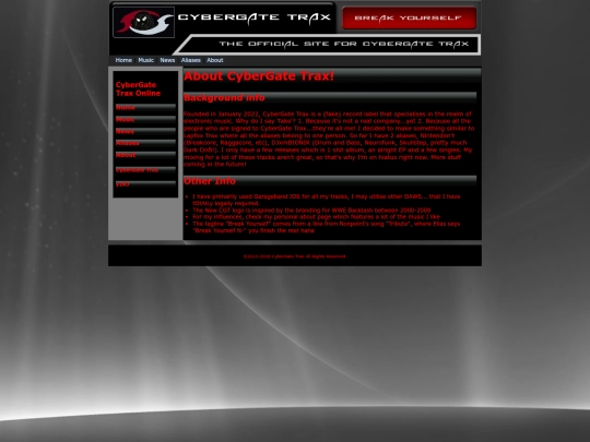 about/cgt screenshot