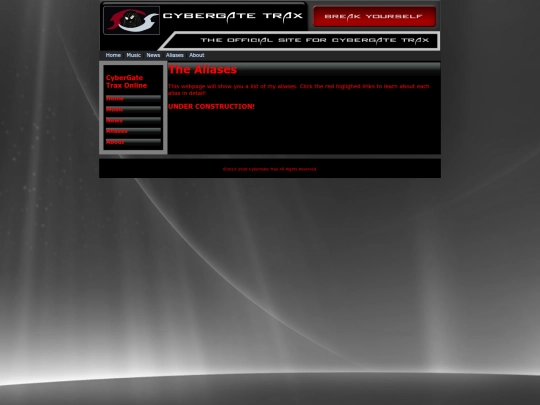 aliases screenshot