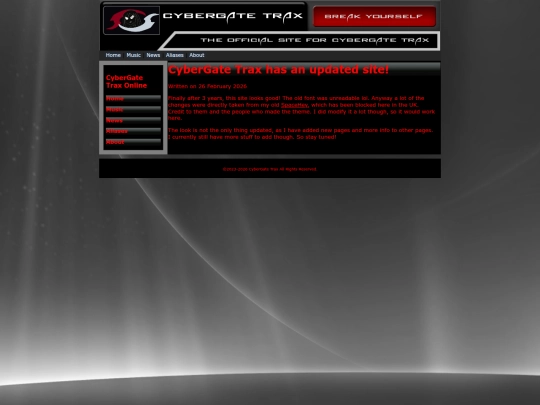 news/newcgtsite screenshot