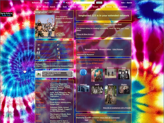 myspace1/hippy screenshot