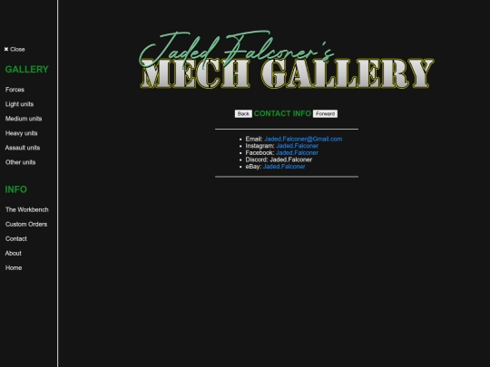 Contact screenshot