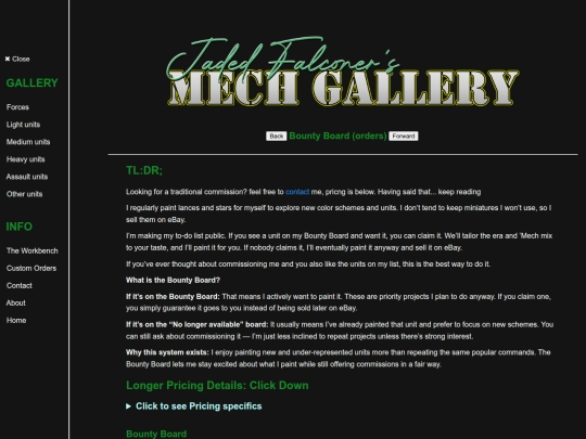 Order screenshot