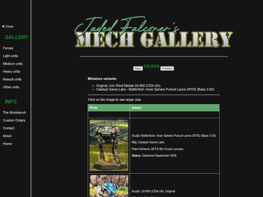Pages/2Medium/Cicada screenshot