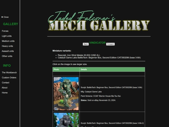 Pages/2Medium/Vindicator screenshot
