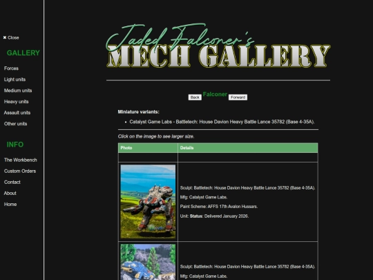 Pages/3Heavy/Falconer screenshot