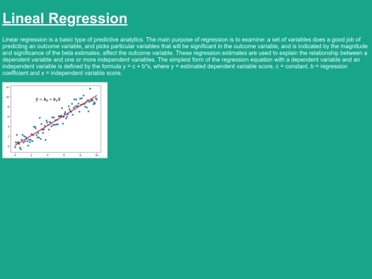 lineal_of_regression screenshot