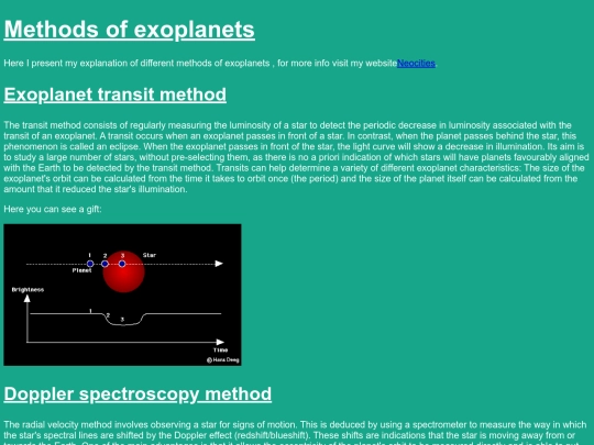 methods_exoplanets screenshot