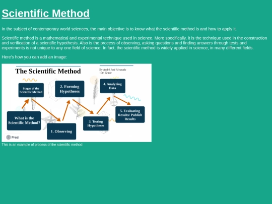 scientificmethod screenshot