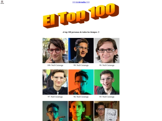 espanol/misc/eltop100 screenshot