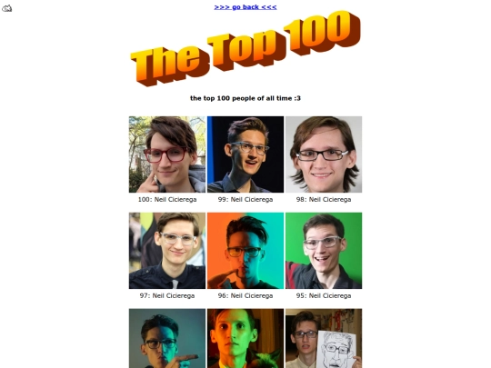 misc/thetop100 screenshot