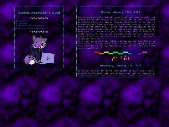 blog screenshot