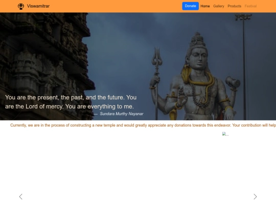 homepage screenshot