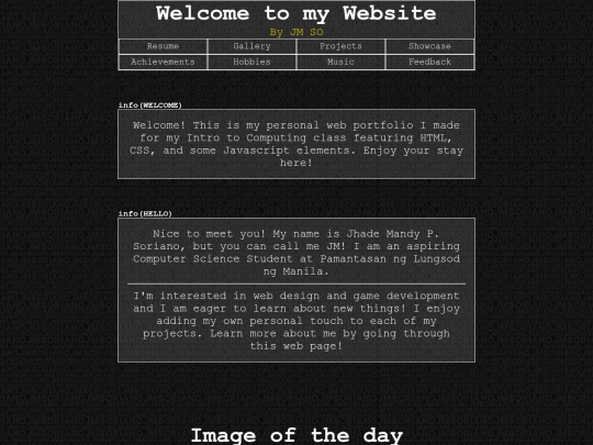 index screenshot