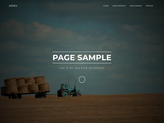 page-sample screenshot