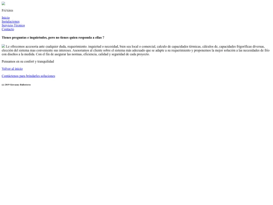 HTML/acesoria screenshot
