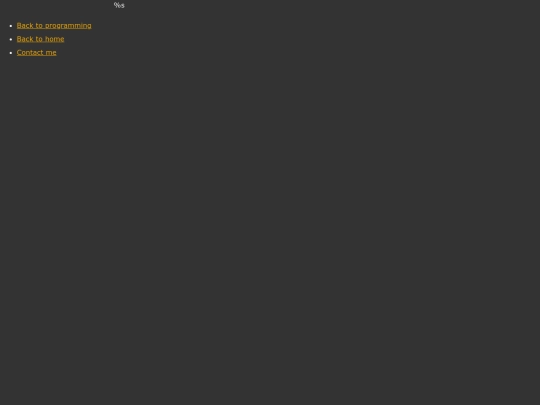programming/template screenshot