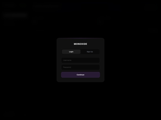 monoxide screenshot