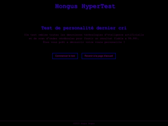 test screenshot