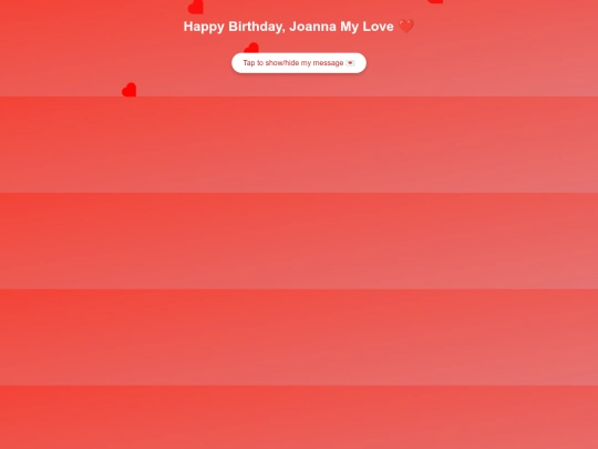 Birthday_Animated_Toggle_Mobile screenshot