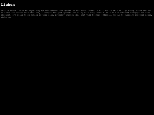lichen screenshot