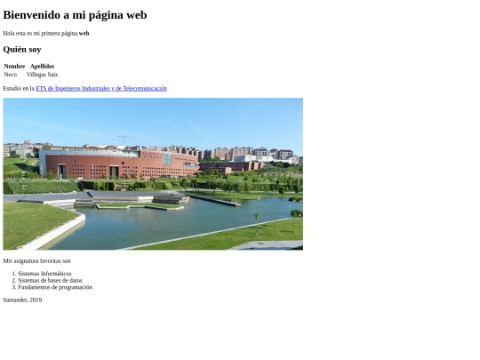 Practica1/PracticaAulaHTML screenshot