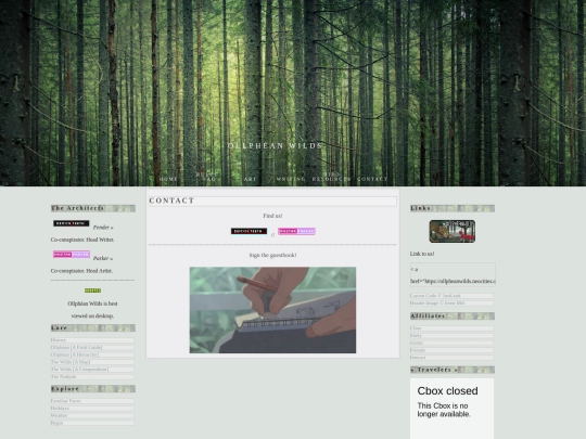 contact screenshot