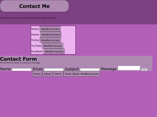 contact screenshot