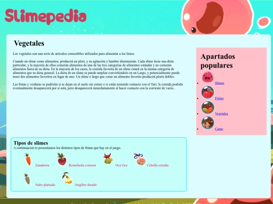 HTML/vegetales screenshot
