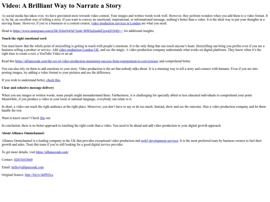 VideoABrilliantWaytoNarrateaStory screenshot