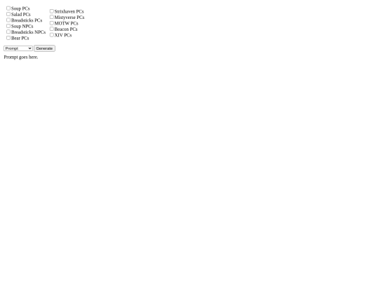 prompts screenshot