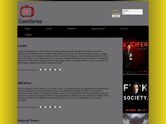ComeSeries screenshot