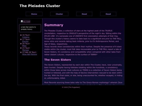 Pleiades_Cluster screenshot