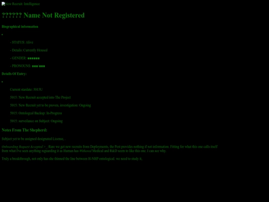 livestock_logbook/CALLSIGN:_INTELLIGENCE screenshot