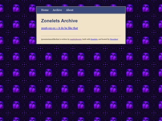 archive screenshot