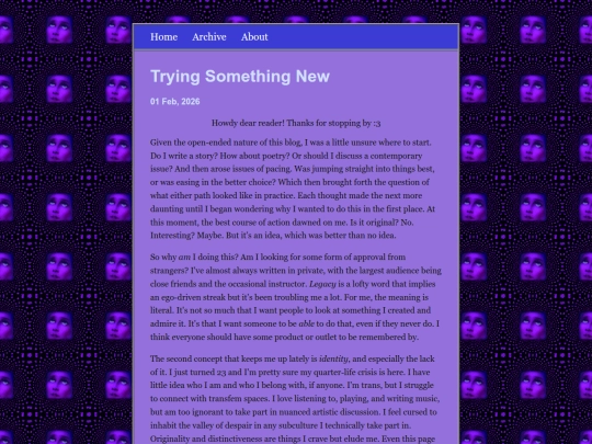 posts/2026-02-01-Trying-Something-New screenshot