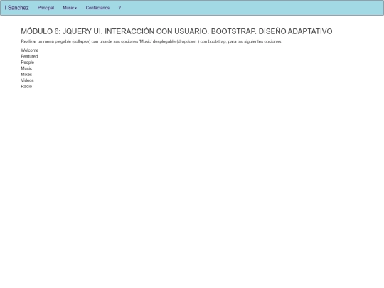 modulo6/menu screenshot