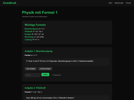 physik screenshot