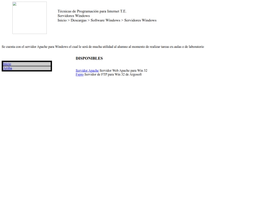 descargas/windows/servidores/winserv screenshot