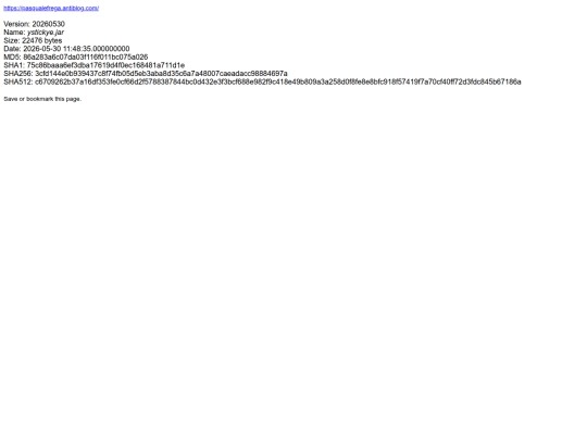 ystickye.jar.data screenshot