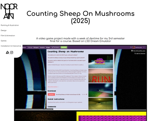 CountingSheepOnMushrooms screenshot