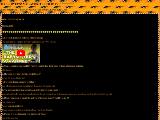 halloween screenshot
