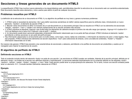 HTML5 screenshot