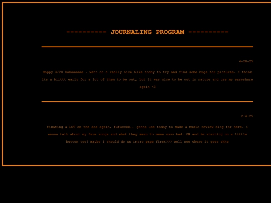 blog screenshot