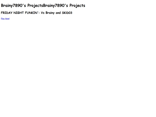 projects screenshot