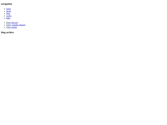 archive screenshot
