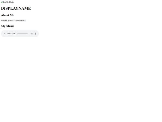 profiles/template screenshot