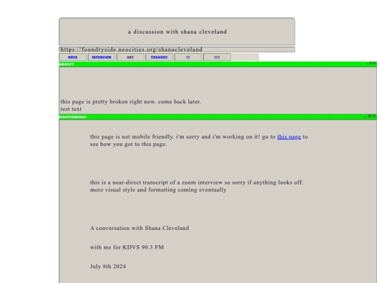shanaclevelandinterview screenshot